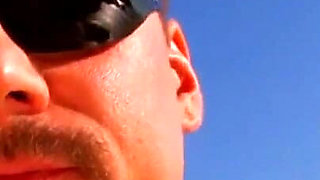 Anally fucked and smashed on the beach