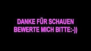 Deutsche Amateur-Blondine gibt einen Blowjob im Freien