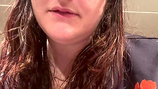 BBW Eye Contact Toilet Farts and Log Plops Intimate POV with Bella Blast