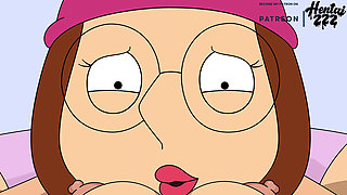 Family Guy Meg Griffin and Glenn Creampie Full Video