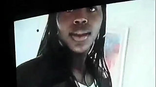 Black and white pussy licking pussy fucking kissing in the garden