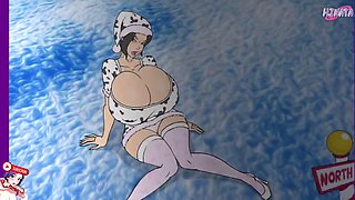 Sexual Fantasy before Christmas. Journey to the North Pole to be milked. Parody