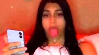 Zaliyahbby Amateur Masturbation With Cum On Hand