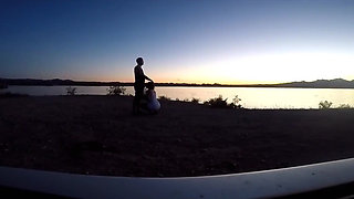Wife Beach Vacation Sex and Suck Cock Twice