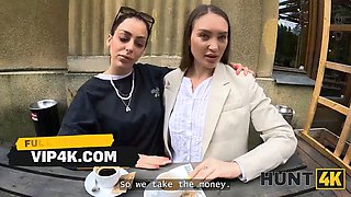 Hunt4k. no money? go for the ejaculations with hunter then