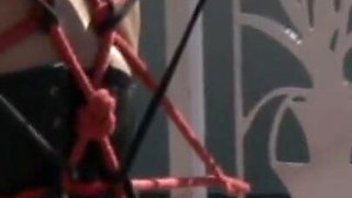 Bondage hanging out whipping humiliating