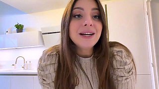 Luna Doll The Busty Barista Spreads Her Juicy Ass For A