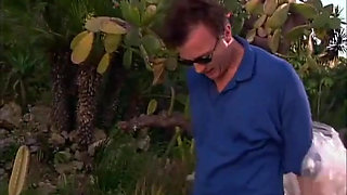 Garden party pussy licking dildo playing tattooed big boobs  cock sucking