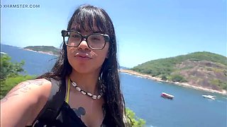 Heyya wife and friends doing some whoring on the beach!