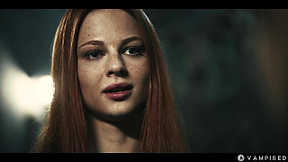 Blonde Girl Mesmerized To Eat Pussy - Horny Vampire Lezdom Turns Tiffany Tatum Into Her Sex Slave