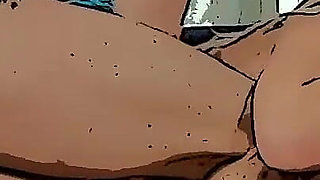 Euro Slut Karli Double Penetration Threesome Toon Scene