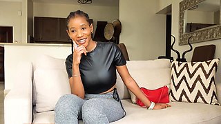 Convinced this 18YO EBONY CHEATER let go