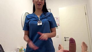 Busty stepmom was about to massage him, when thing got heated POV