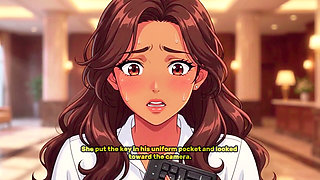 Hotel Employee Cheating Wife Rides Permanent Guest While Boyfriend Watches Netorare Hentai
