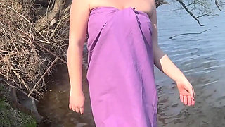 I spent the whole weekend swimming