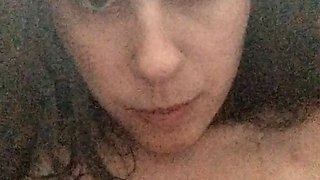 Brazilian brunette twerking and masturbating