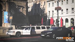 Black Friday shopping ends in threesome with Kayla Green & Angelina Brill