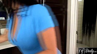 Busty Neighbor Mona Azar Sucks and Fucks Ryan Mclane Behind His Wife's Back