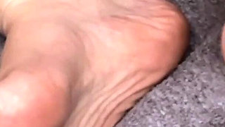 Fun Charlie Oils up Her Sexy Feet