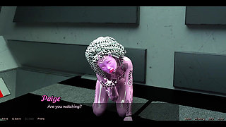 Stranded in Space - Asian MILF Scientist Showcases Her Project