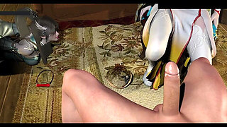 Pixelated Seduction: Big Booty Glow-up - 3D Animation Hentai