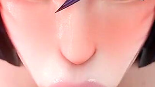 Lol Ahri Sloppy Blowjob POV Rule34 3D Animation