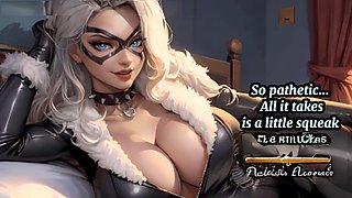 Empress Joi's female domination JOI: worship her feet like a true footbitch