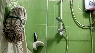 Just watching assy taking a bath in the morning