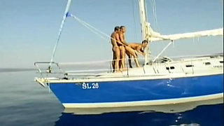 Three Young Hung Muscle Jocks Go Anal Outside in a Steamy Trio and Blast Thick Cumshots