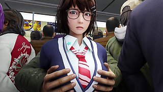 Tsukushi - animated video 3D