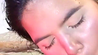Couple Having Sex in the Jacuzzi in Their Parents' Master Bedroom - Savannah Watson