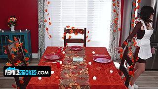 This Thanksgiving, Stuff Your Stepdaughter's Wet Pussy Like a Turkey