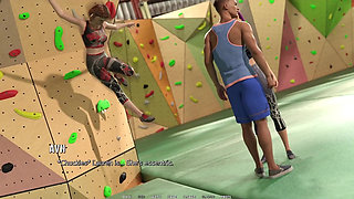 Taboo University - Bouldering with Cute Red Head and Blind College Girl