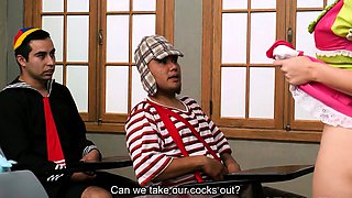 HORNY BARRIO - AT SCHOOL . Nicole Zurich Sara Blonde