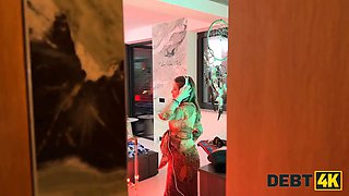 Debt4k. hot sex in a fortune-telling parlor: she controlled to give an amazing oral