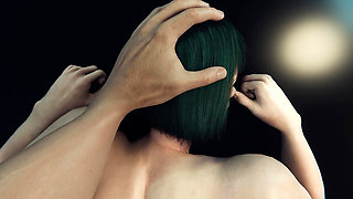 Rainbow Ela fucked hard in her big asshole