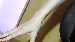 Handjob Hairy Pussy in Fishnet Stockings - Ginnagg