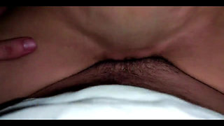 Skinny 18-yo Cute Girl Fucks a Grown Hairy Man