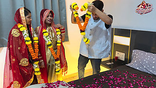 Aksha and Sanjana Got Married to Aman and Aman Took Them Home and They Had Physical Relations on the Night of the Wedding