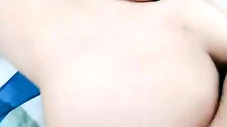 Hot sexy teen with nice big boobs