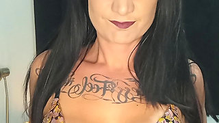 Milf Oiled up striptease