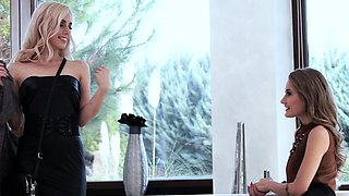 Ass fingering lesbian toy