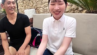 Asian Momoka inside school uniform has fingered Uncensored