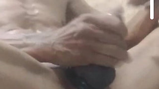 I Massage My Dick While Watching My Wife Taking a Bath