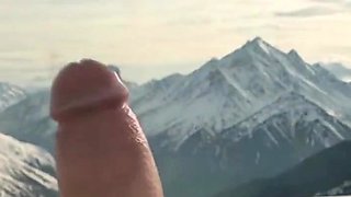 Brunette supergirl pussy fucked on beach and bedroom anal