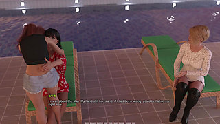 My Dorm 257 - Kate Visits Mark's Room for a Morning Neck Kiss