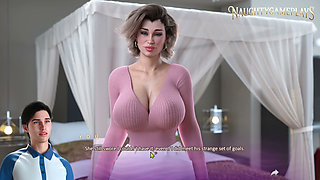 Hot Kissing with a Seductive Stepmom & Her Huge Boobs -  Apocalust Part 02 By psychodelusional 3D Game Replay
