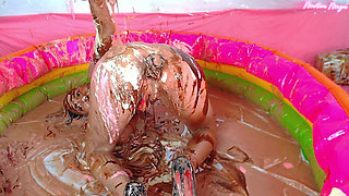 Wam!!! Anal Punishment with Slime and Brownie Dough