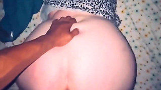 Stuffed Black Nut in White Pussy! Amazing