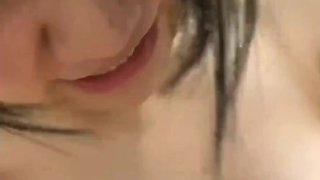 Chinese Woman Bathes & Frigs Herself